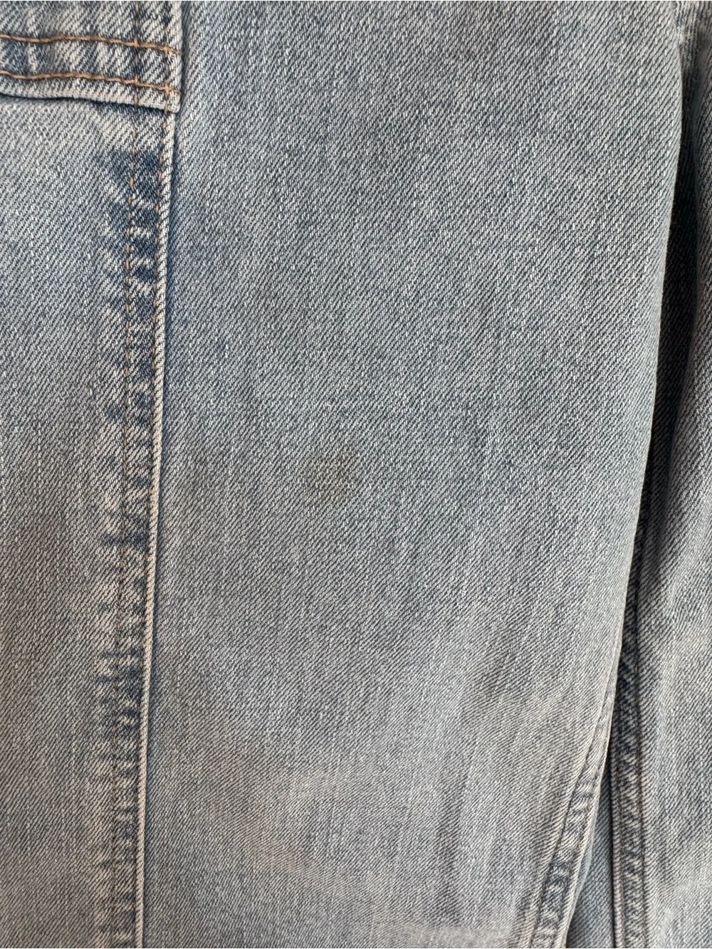 Abercrombie Kids Girls Light Wash Cargo Jeans 13/14 LONG